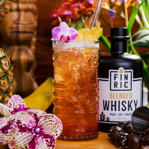 FINRIC Tiki - Whisky Cocktail - Der stylische Sommerdrink - Tiki Cocktail