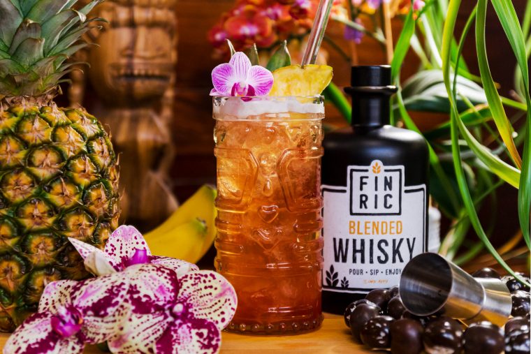 FINRIC Tiki - Whisky Cocktail - Der stylische Sommerdrink - Tiki Cocktail