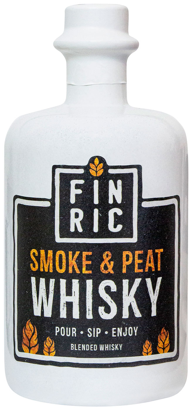 FINRIC Smoke and Peat Blended Whisky 0,5l
