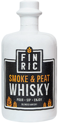 FINRIC Smoke and Peat Blended Whisky 0,5l