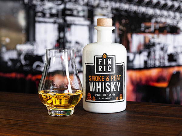 FINRIC Smoke & Peat - Theke und Nosingglas