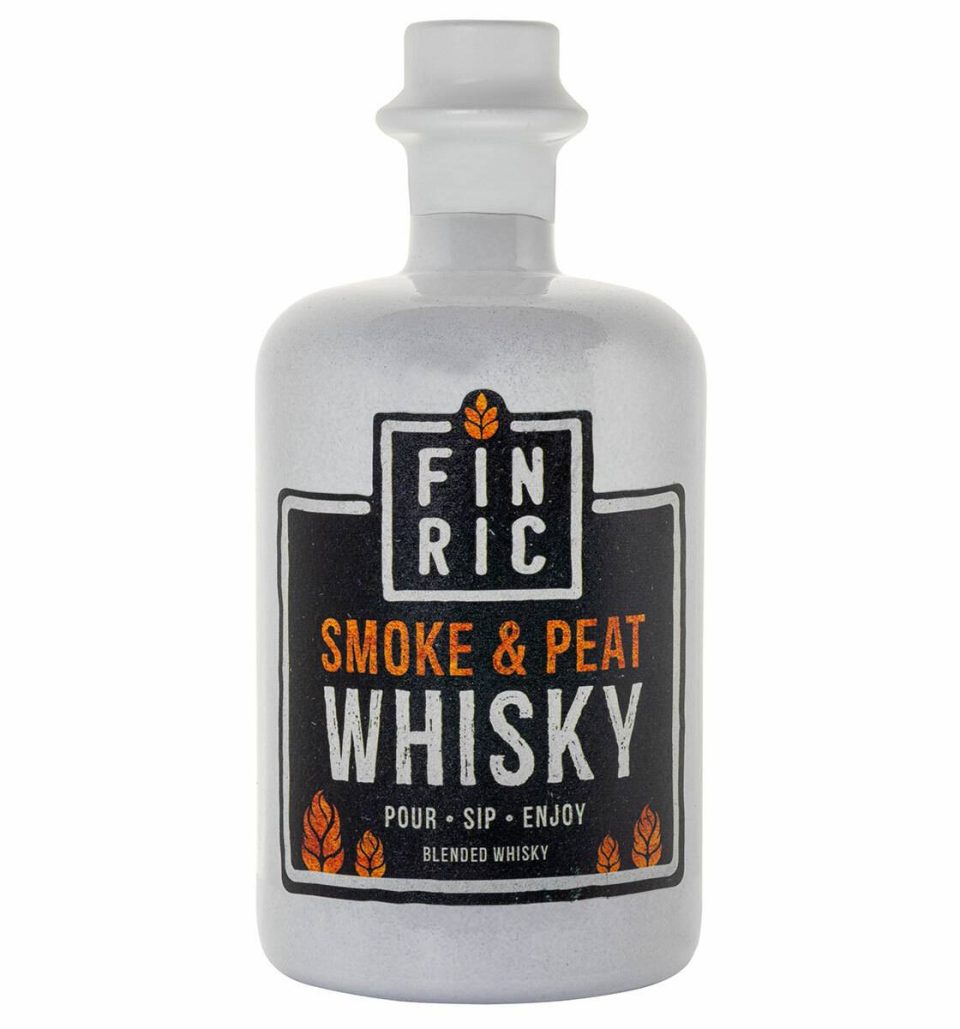 FINRIC Smoke and Peat Blended Whisky 0,5l