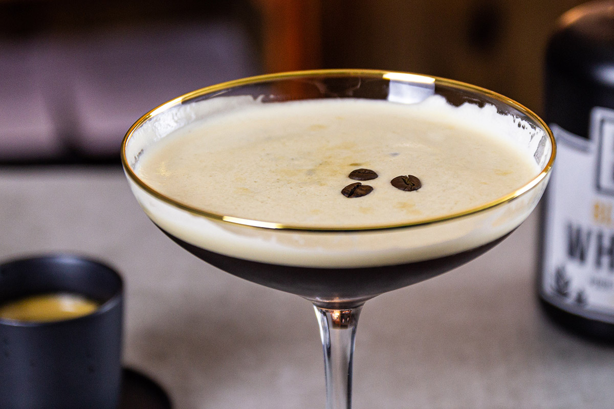 FINRIC Espresso Martini Whisky Cocktail - Detail